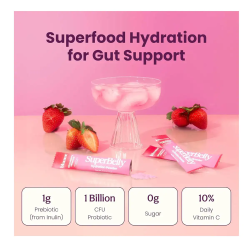 SuperBelly Strawberry Hibiscus 7pk