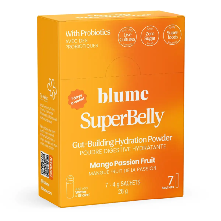 SuperBelly Mango Passion Fruit 7pk