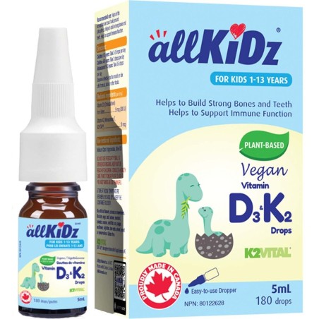 Vegan Vitamin D3&K2 Drops