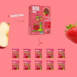 Apple-Strawberry Rolls 5 x 100g