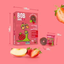 Apple-Strawberry Rolls 5 x 100g