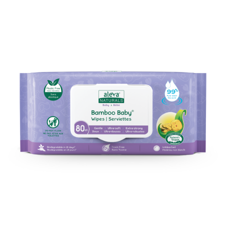 Bamboo Baby Wipes 80pk