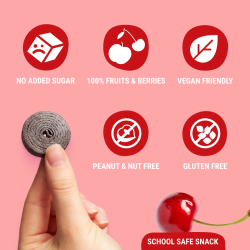 Apple-Sour Cheery Rolls 5 x 100g