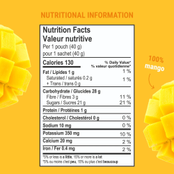 Fruit Snack Mango 12 x 40g