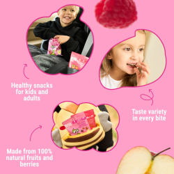 Fruit Snack Apple-Raspberry 12 x 40g