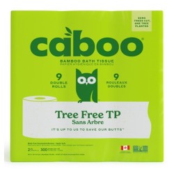 2ply Bamboo Bathroom Tissue 6 x 9pk (Case)