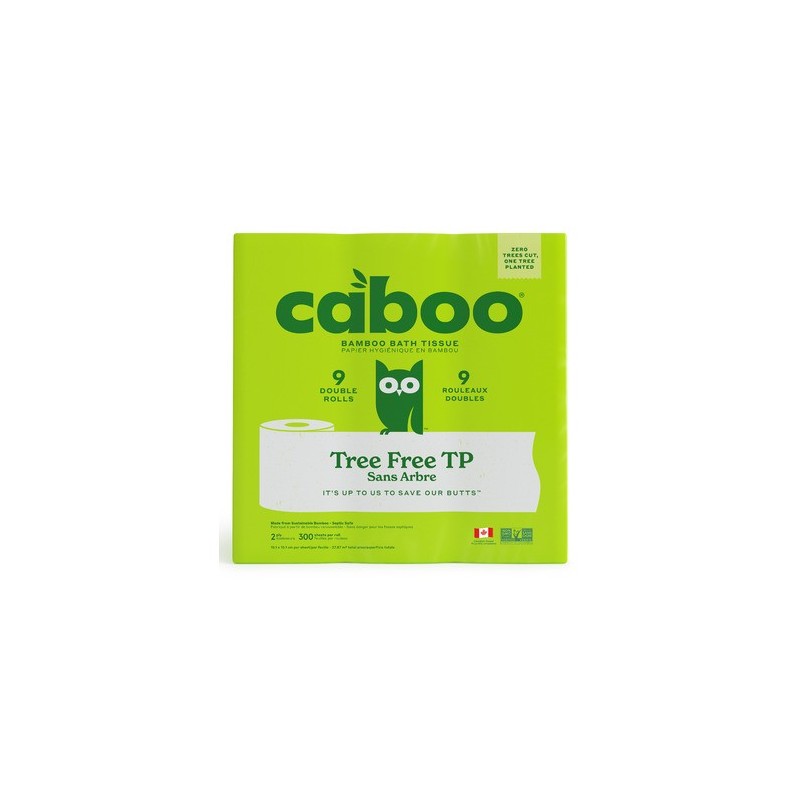 2ply Bamboo Bathroom Tissue 6 x 9pk (Case)