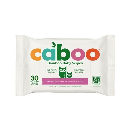 Bamboo baby wipes 12 x 30ct (Case)