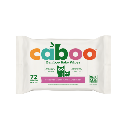 Bamboo baby wipes 12 x 72ct (Case)