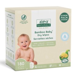 Bamboo Dry Wipes 3pk